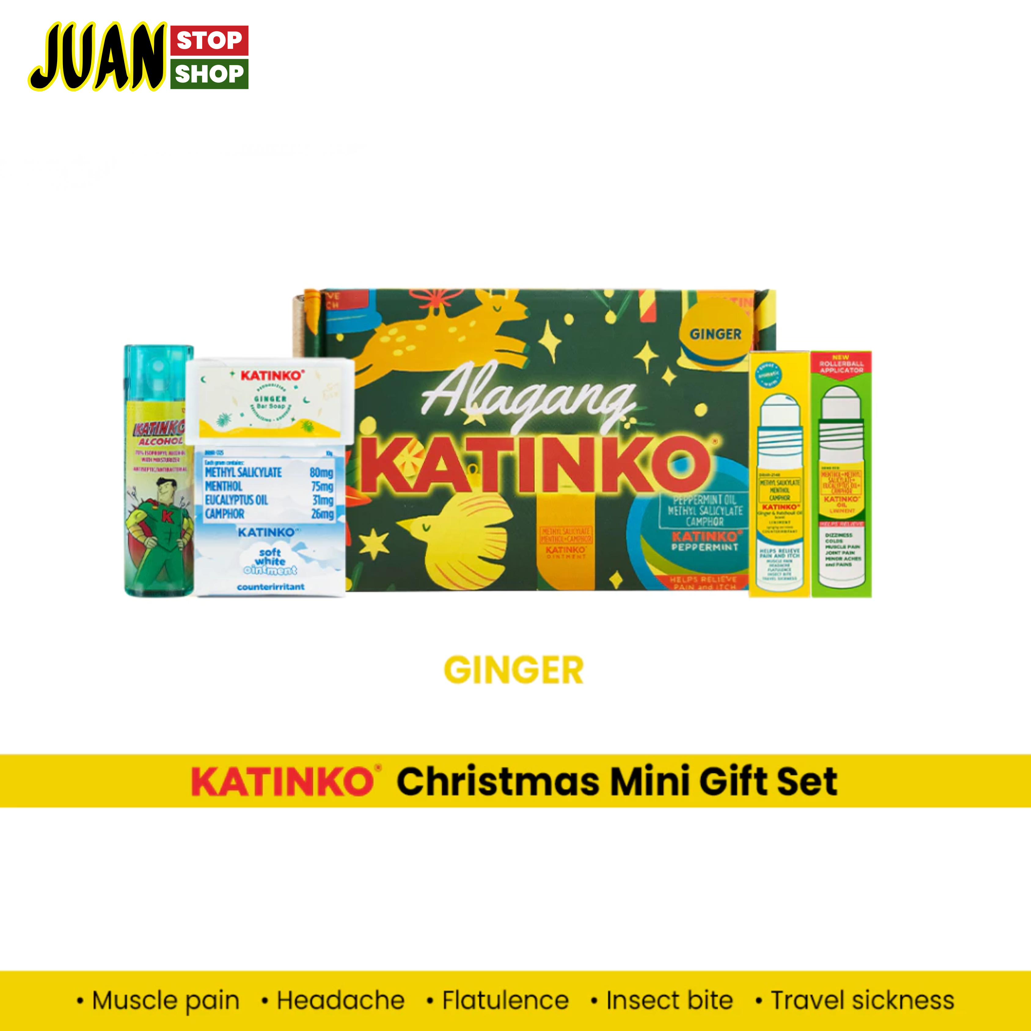 GINGER - Christmas Set Katinko
